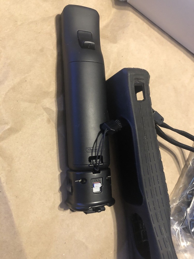 Nintendo Wii Wireless Remote + MotionPlus Black Motion Controller With Box