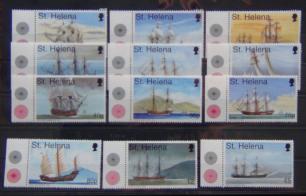 Saint Helena 1998 Maritime Heritage set MNH