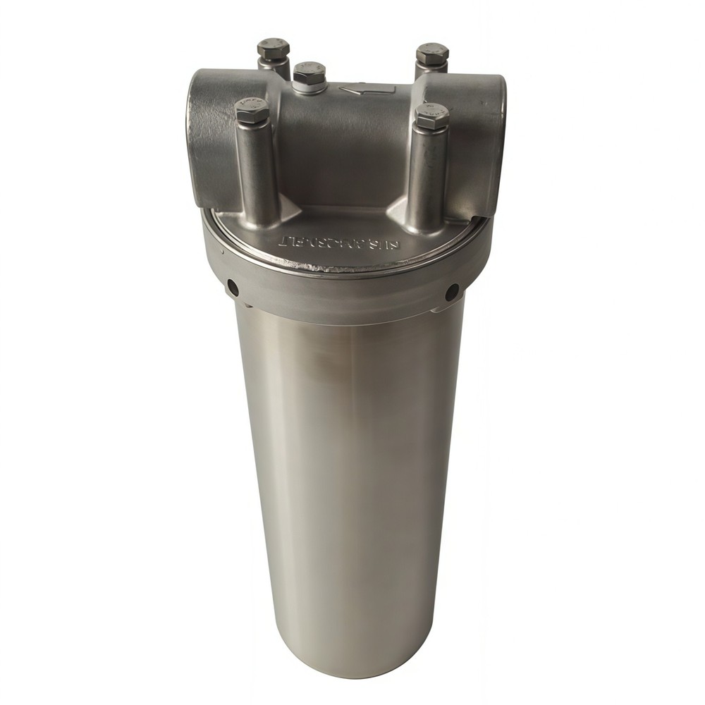1" NPT 304 Stainless Steel Water Filter Housing Cylinder Filter Outer Shell