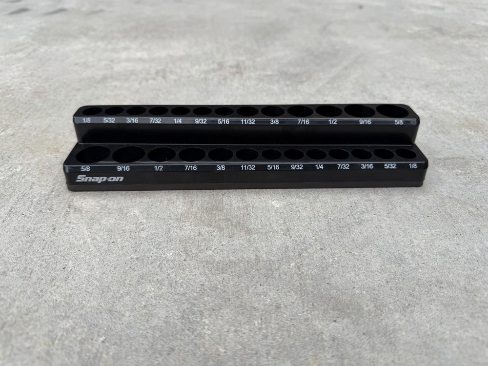 Snap On Tools SAE Socket Tray Magnetic Organizer 1/4” Drive Snap-On