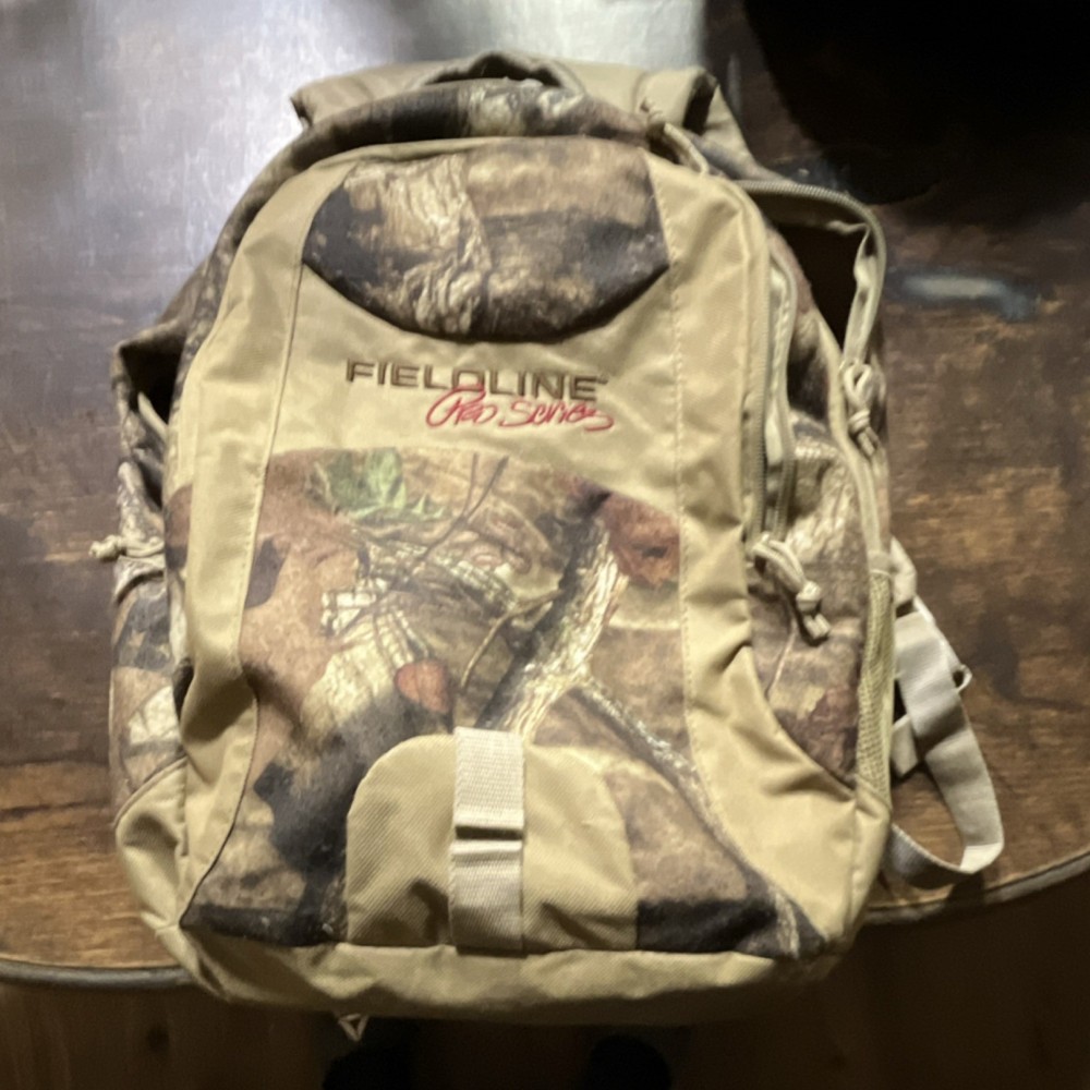 Fieldline Pro Series Camouflage Hunting Backpack Adjustable Size Pockets