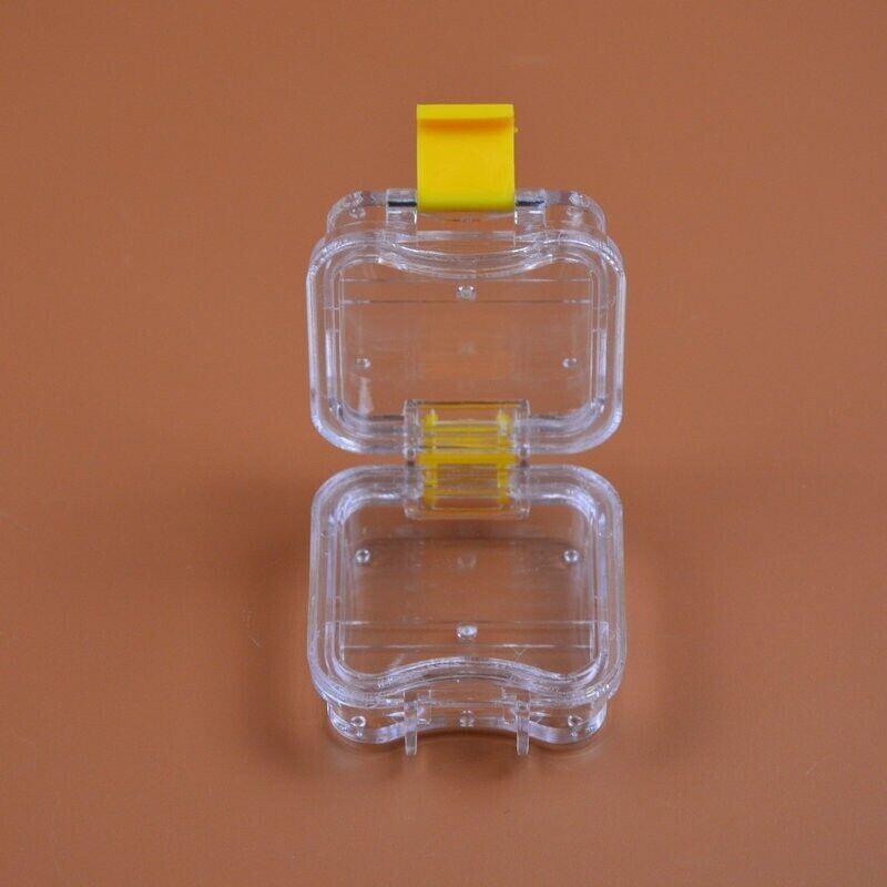 1x Dental Complete Denture Protector Storage Box False Teeth Case Retainer Clear