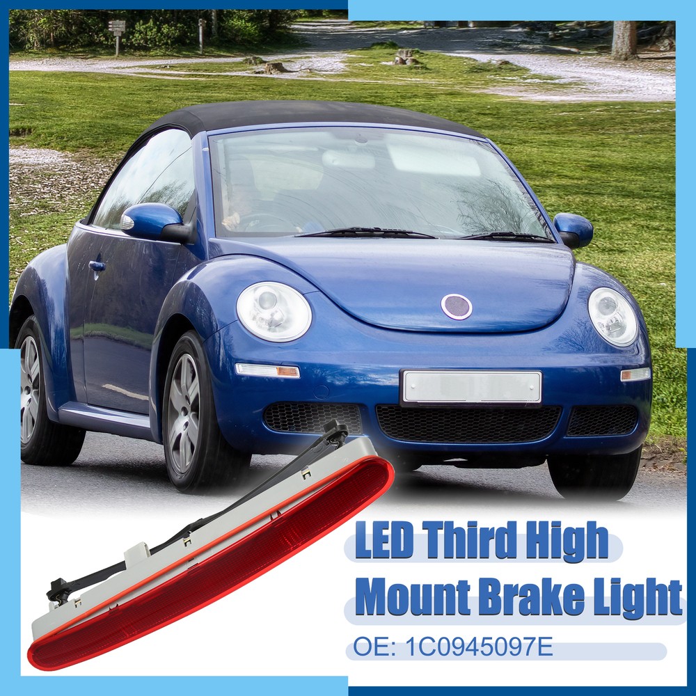 Pack (1) LED Third High Level Brake Light for Volkswagen Beetle