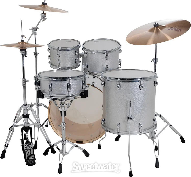 Gretsch Drums Catalina Maple 5-piece Shell Pack - Silver Sparkle