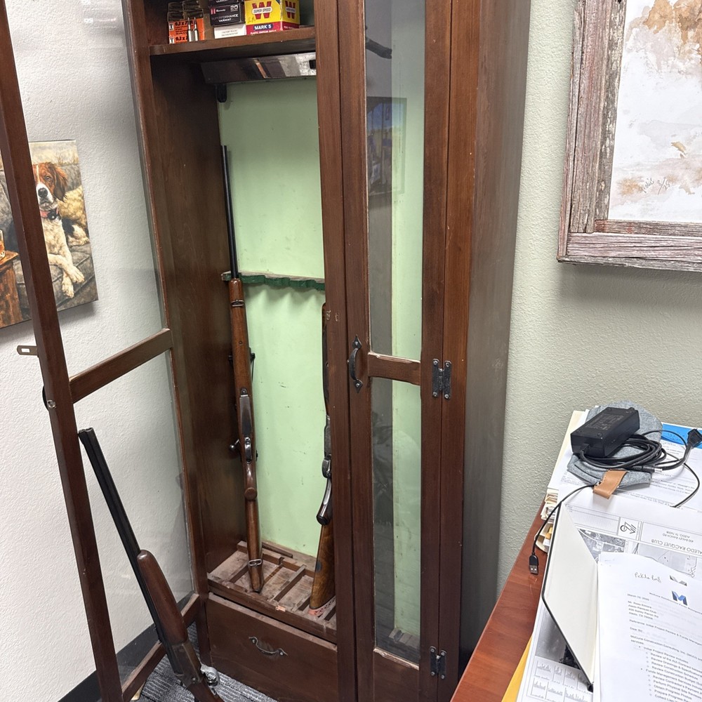 Cool Antique Gun Cabinet