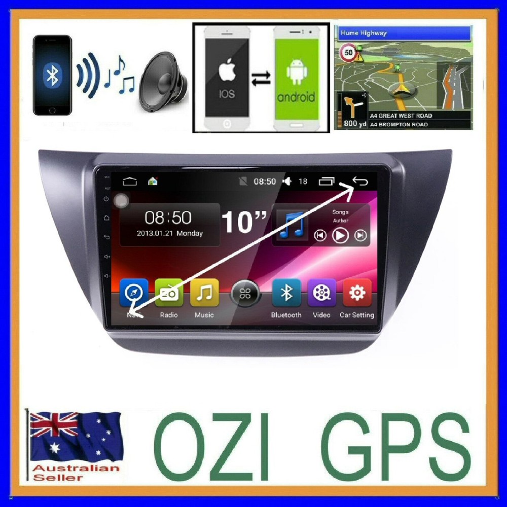 MITSUBISHI LANCER 2003-2007  GPS CARPLAY ANDROID AUTO CAMERA ODB DAB+ TPMS DVR