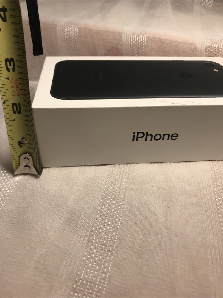 Apple iPhone BOX ONLY iPhone 7 Retail Packaging 256GB Original Inserts