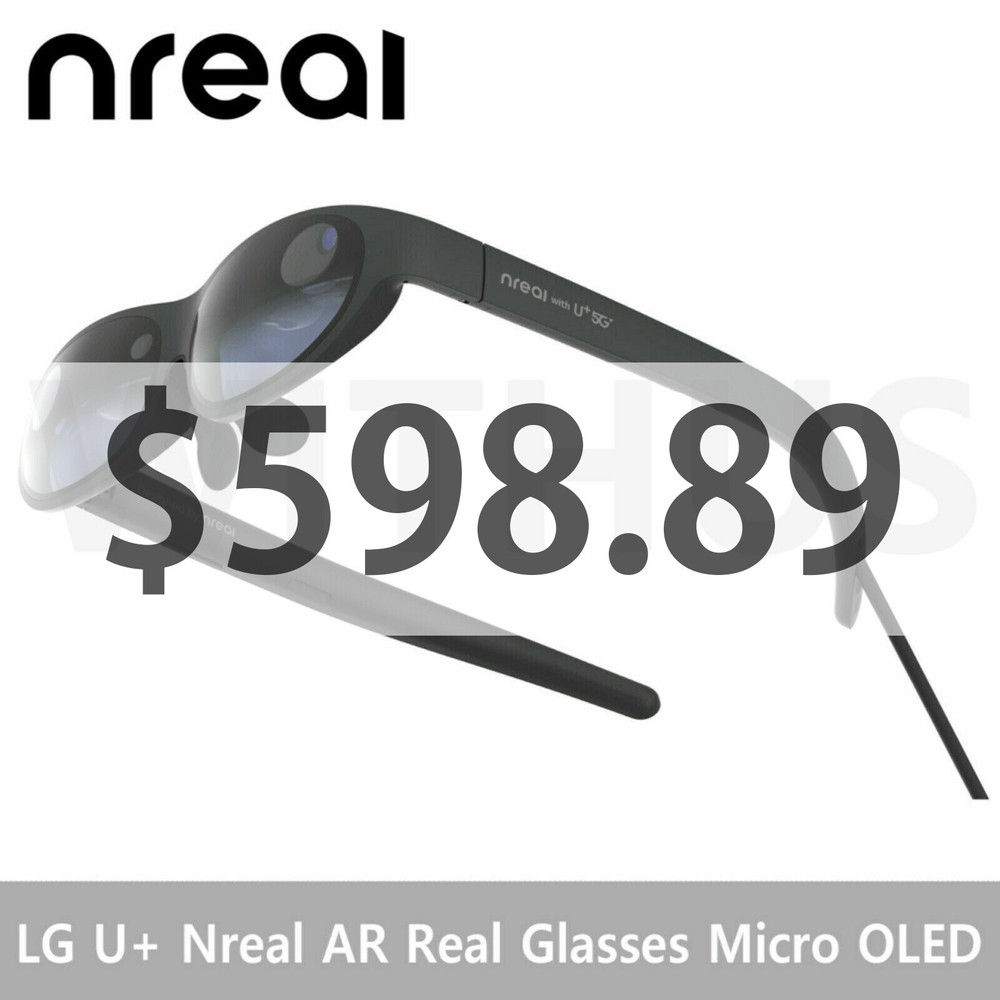 [CLEARANCE] Nreal Light AR Real Glasses Micro OLED Reality Display 100" Screen
