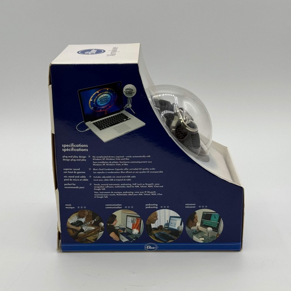 Blue Snowball 44.1 kHz Microphone