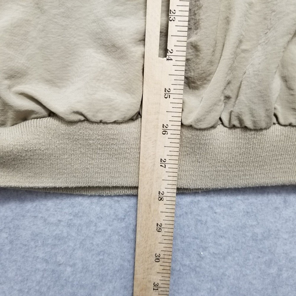 Antigua Golf Sweater Mens Large Beige Pockets Pullover