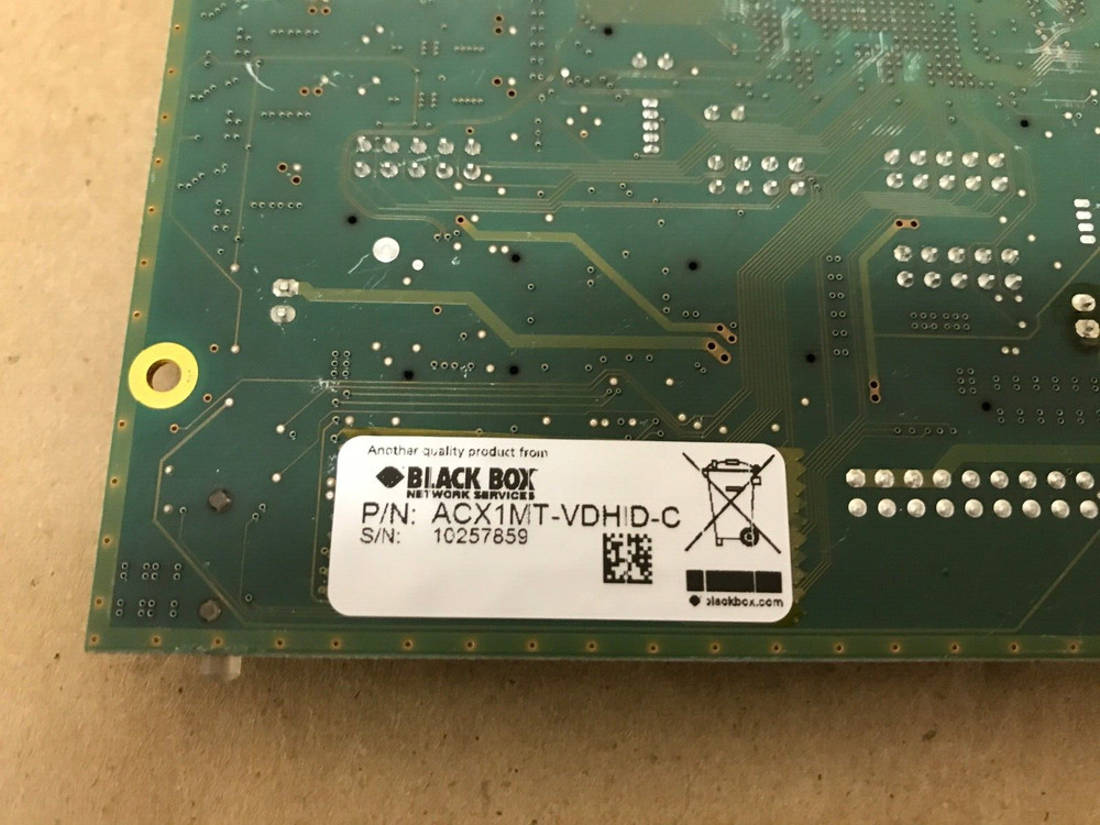 Black Box DKM FX Modular KVM Extender w/Two ACX1MT-VDHID-C Transmitter Modular