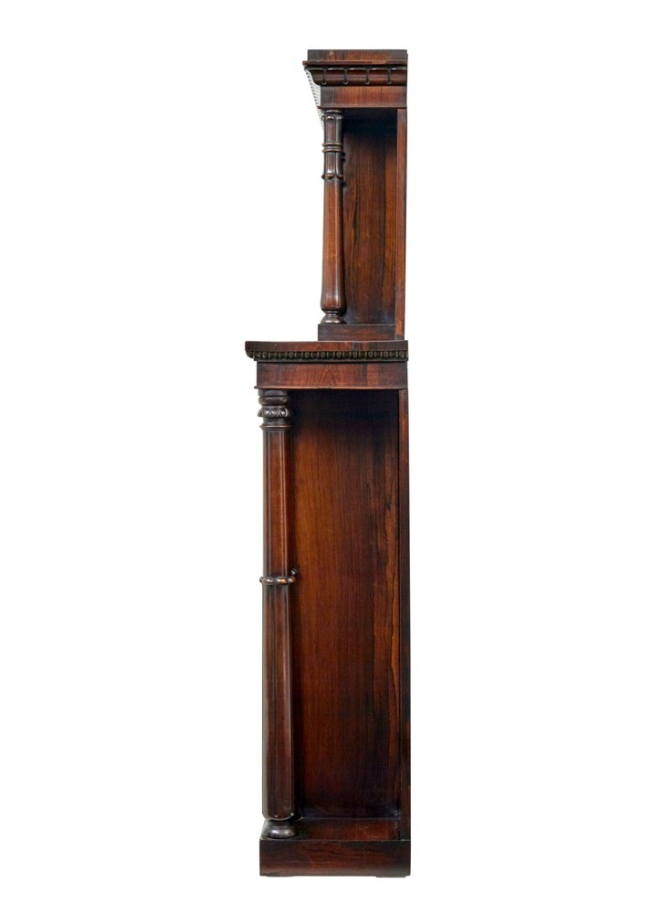 MID 19TH CENTURY PALISANDER MIRRORED CHIFFIONIER