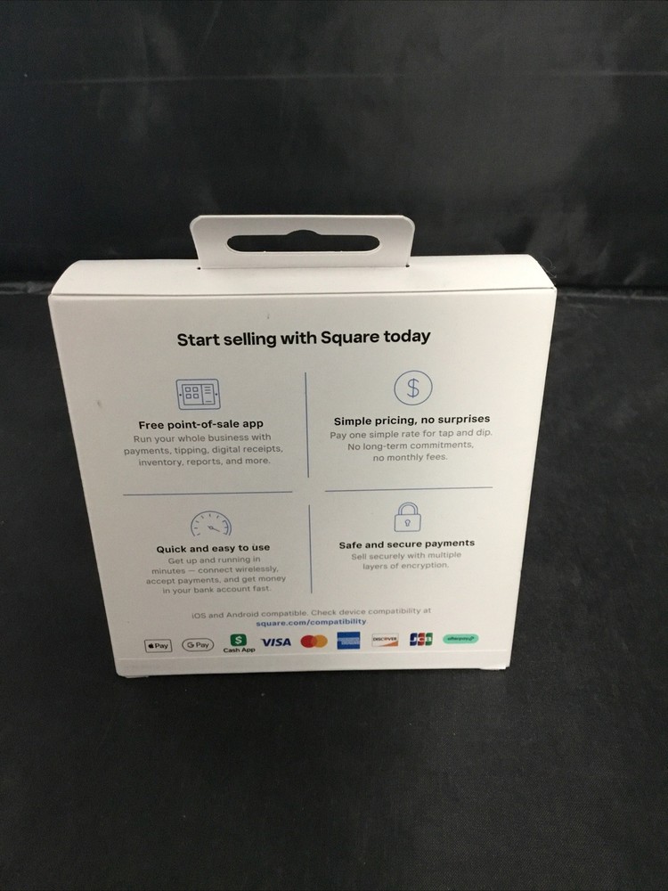 Authentic Square Credit Card Reader for Contactless & Chip (2ND GEN) Brand New