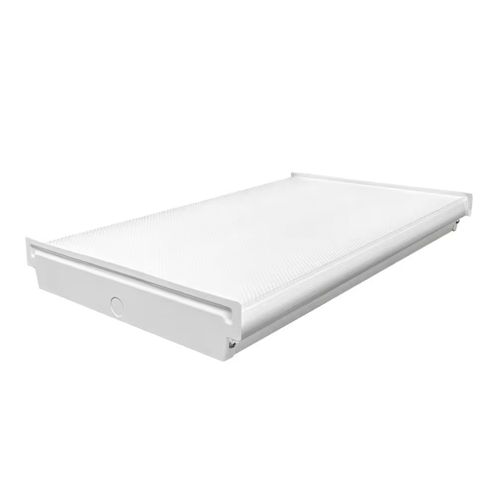 2 Ft. 6000 Lumens Integrated LED White Wraparound Light, 4000K