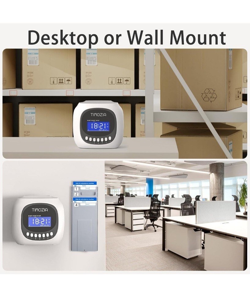 Time Clock and Accessories Bundle