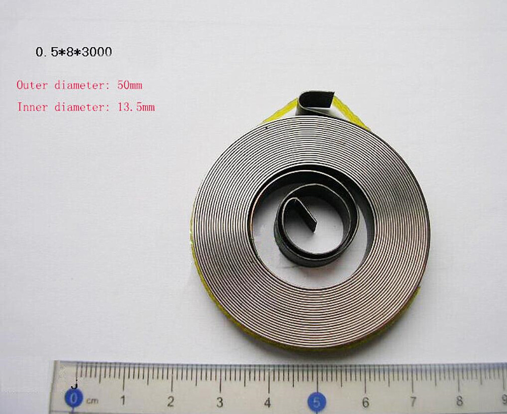 Milling Machine Part Spring Bench Swirl Spring For Drilling Milling Grinder Tool