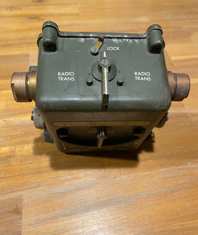 US Army signal Corps Radio Control Box