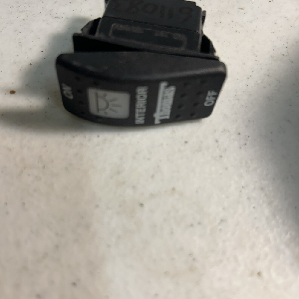 THOMAS 52003103 SCHOOL BUS INTERIOR LIGHTS ROCKER SWITCH 5200-3103
