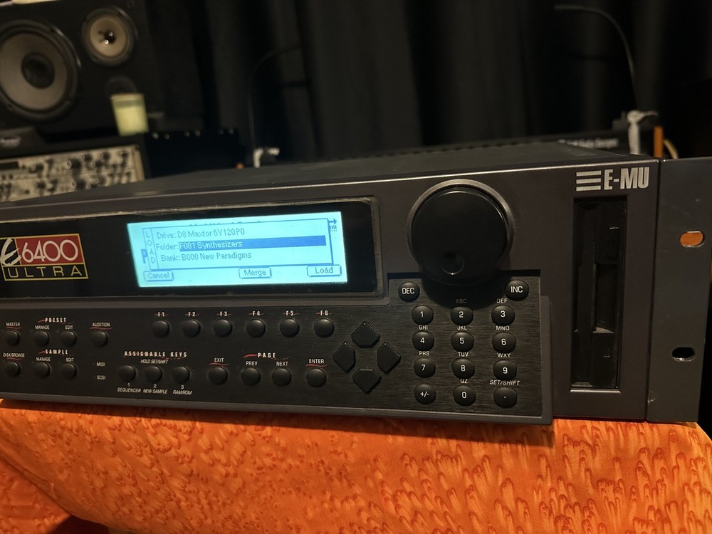 E-MU E6400 Ultra Emulator Sampler w/ EIII, Proteus sounds and more