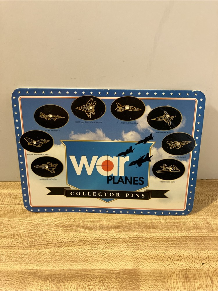 War Planes Collection Pins- Display Only- NO Pins