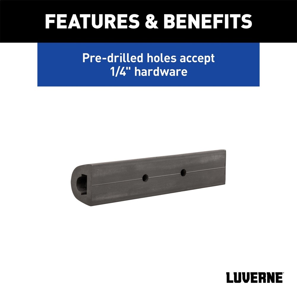 LUVERNE 2090615 10" Universal Rubber Bumper Strip
