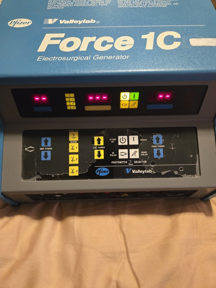 Pfizer Valley Lab Force 1C Solid-State ESU With Foot Pedal