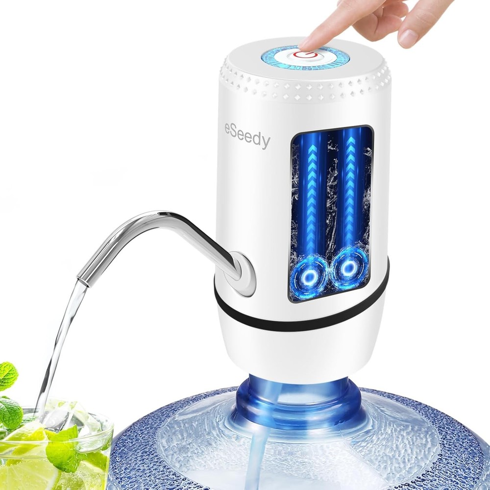 Dispensador De Agua Potable Automático Para 5 Galones Garrafon Bomba Prensa