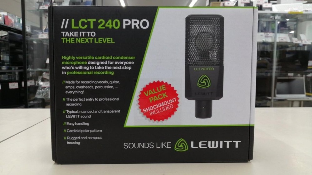 LEWITT Condenser Microphone LCT 240 PRO Used