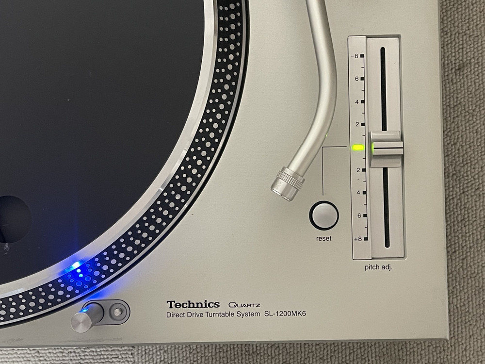 Technics SL-1200MK6 Direct Drive Turntable System Tested & Working with Manual