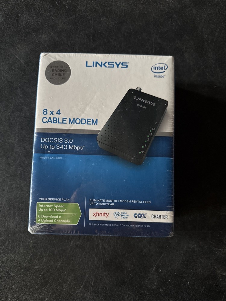 Linksys DOCSIS 3.0 CM3008 Cable Modem