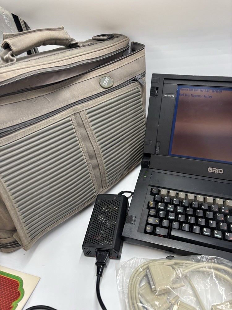 Grid Systems GRiDLITE XL - Vintage Computer - With External Drive As Is