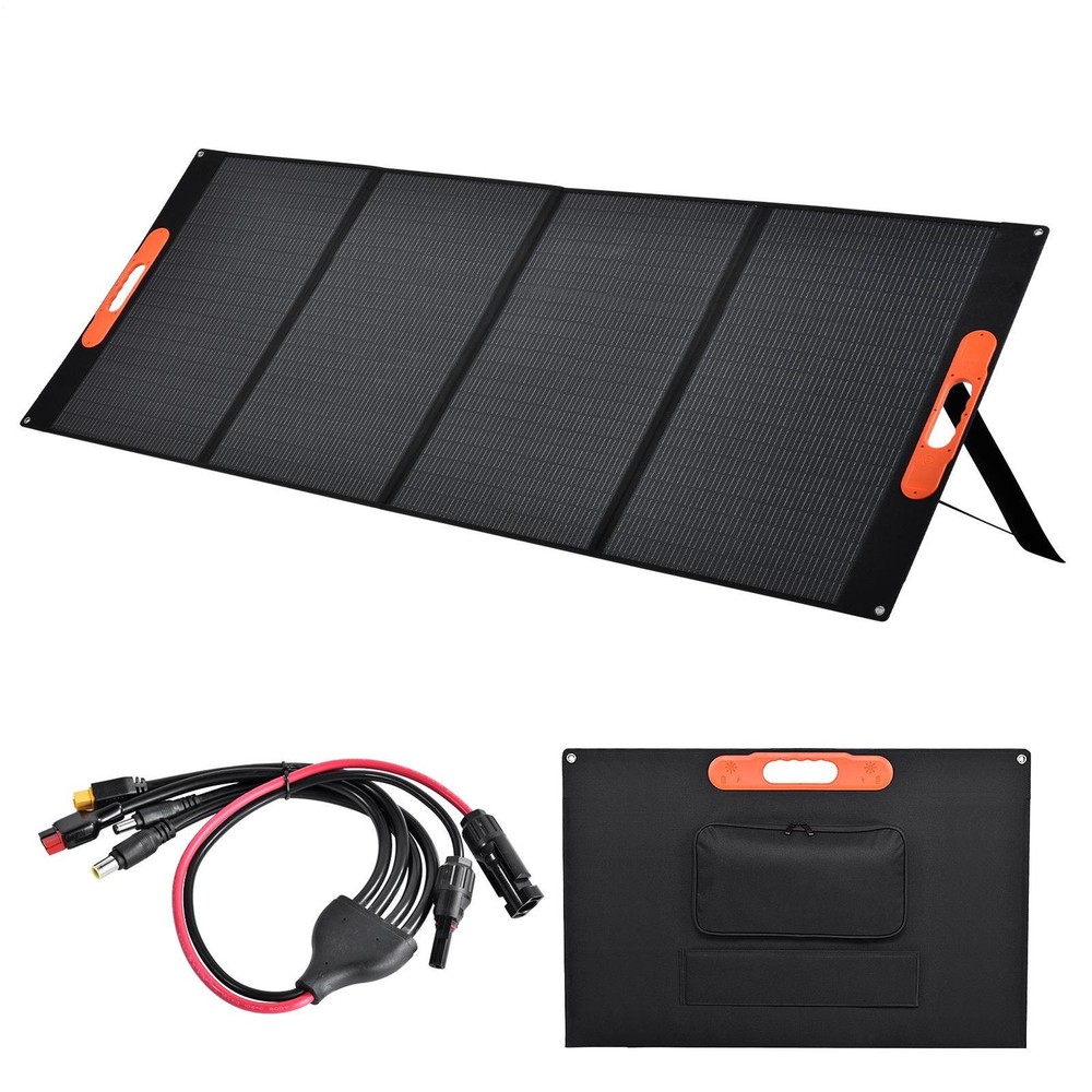 400W Portable Solar Panel Waterproof IP66 Foldable Solar Panel Kit Brand New--