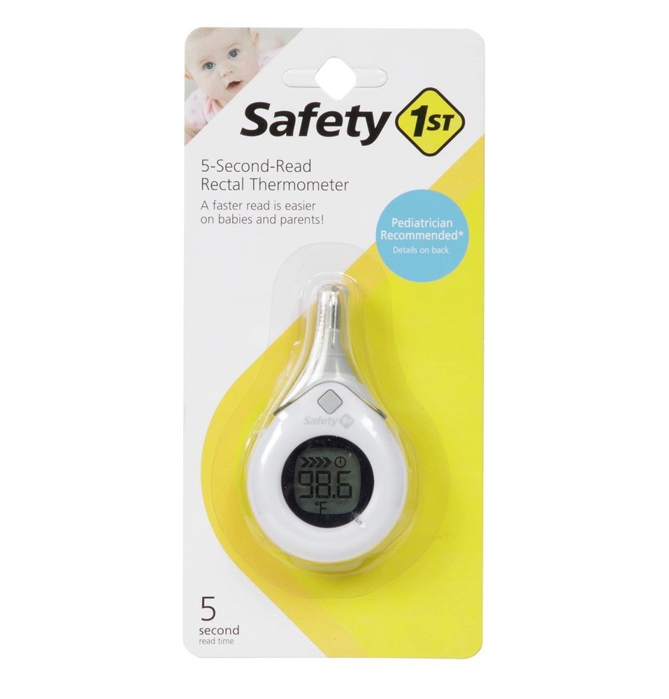 Safety 1st Quick Read Rectal Thermometer Rectal 5 Second Thermometer