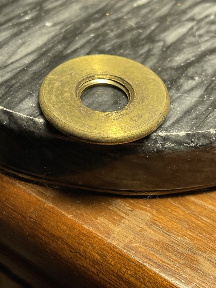Turn Brass Unfinished 1 1/8 X 1/4 Ips Threaded Check Ring