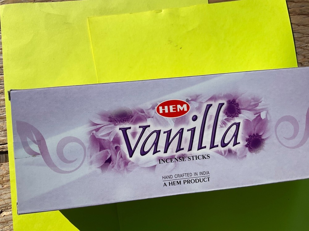 HEM Incense Sticks.  120ct box VANILLA