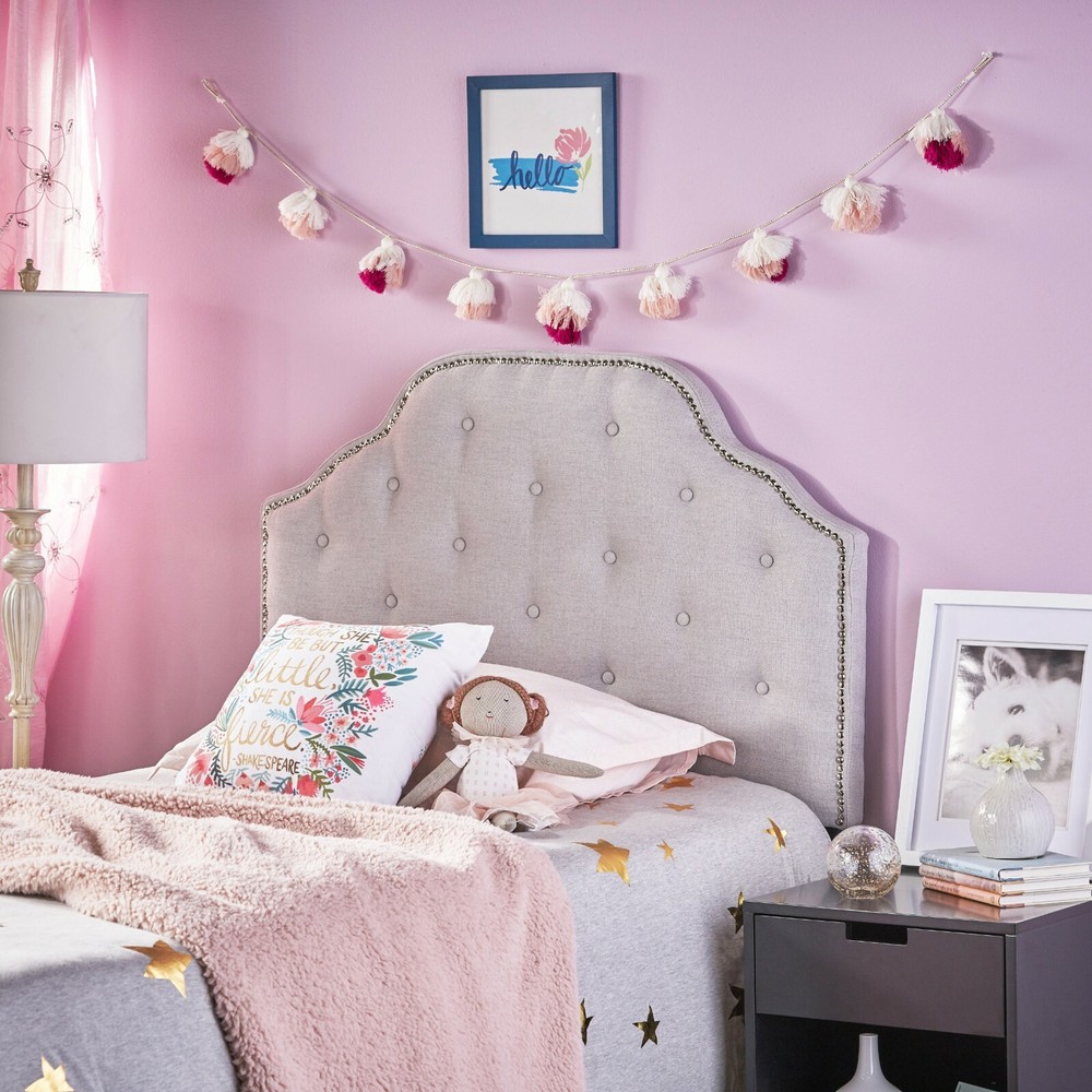 Nena Fabric Kid's Twin Headboard