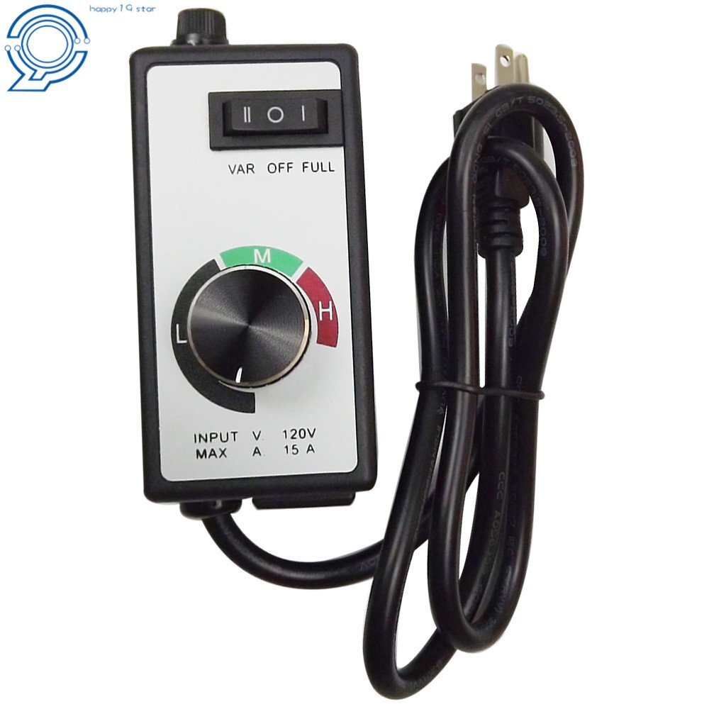Universal Speed Controller Router Fan Variable Electric Motor Rheostat AC 120V