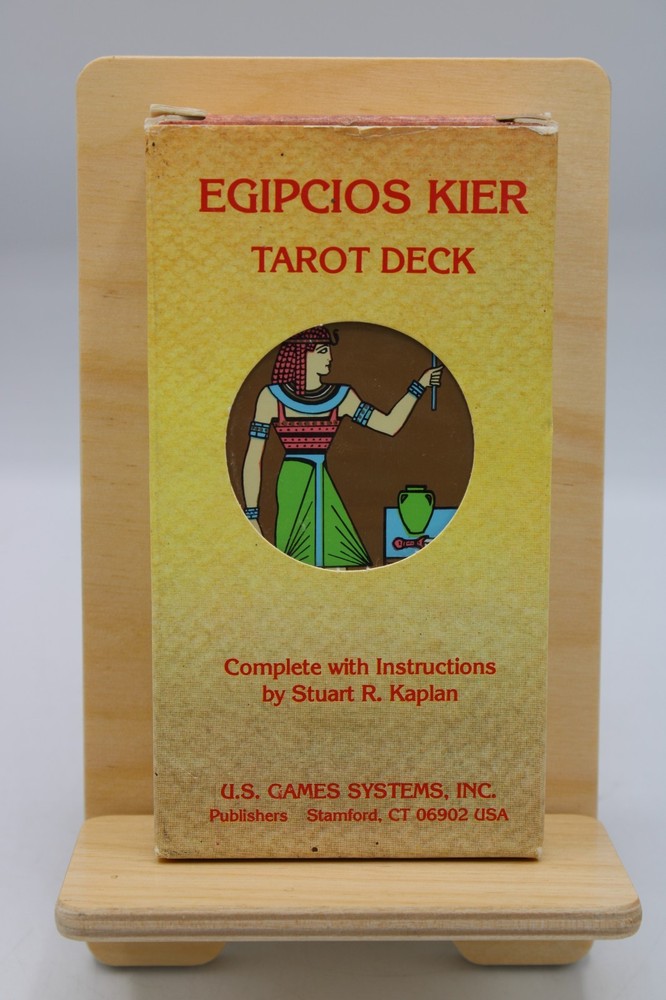 Egipcios Kier Tarot Deck | Stuart Kaplan | US Games Systems | 1984