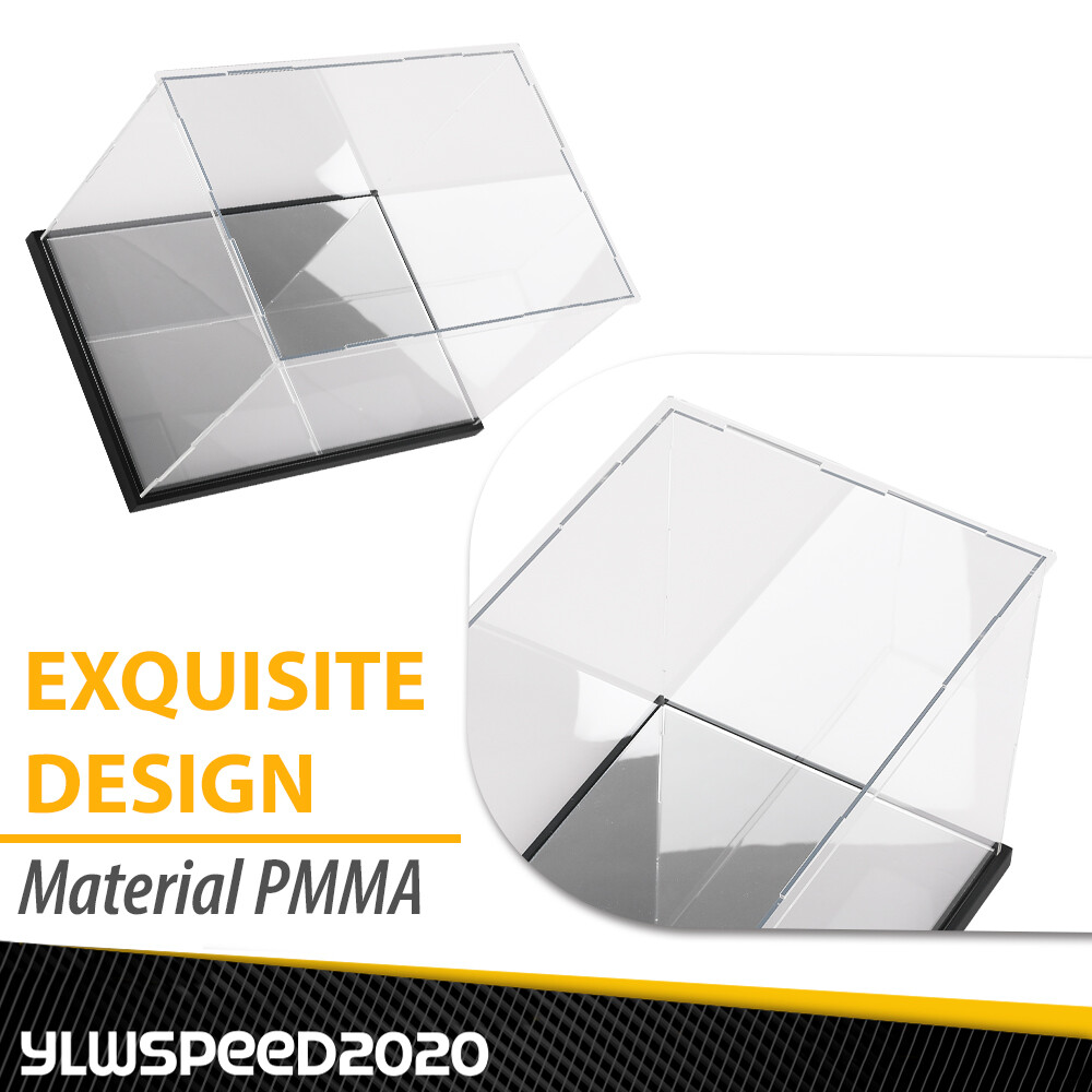 Clear Single Boxing Glove Horizontal Display Case