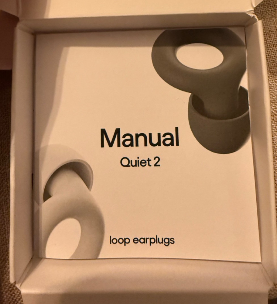 Loop Quiet 2 Ear Plug Pack Violet Multiple Sizes Violet Earplugs/Open Box-NEW