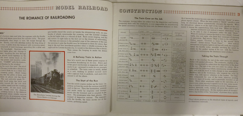 RARE 1937? Scale-Craft Trains Catalog
