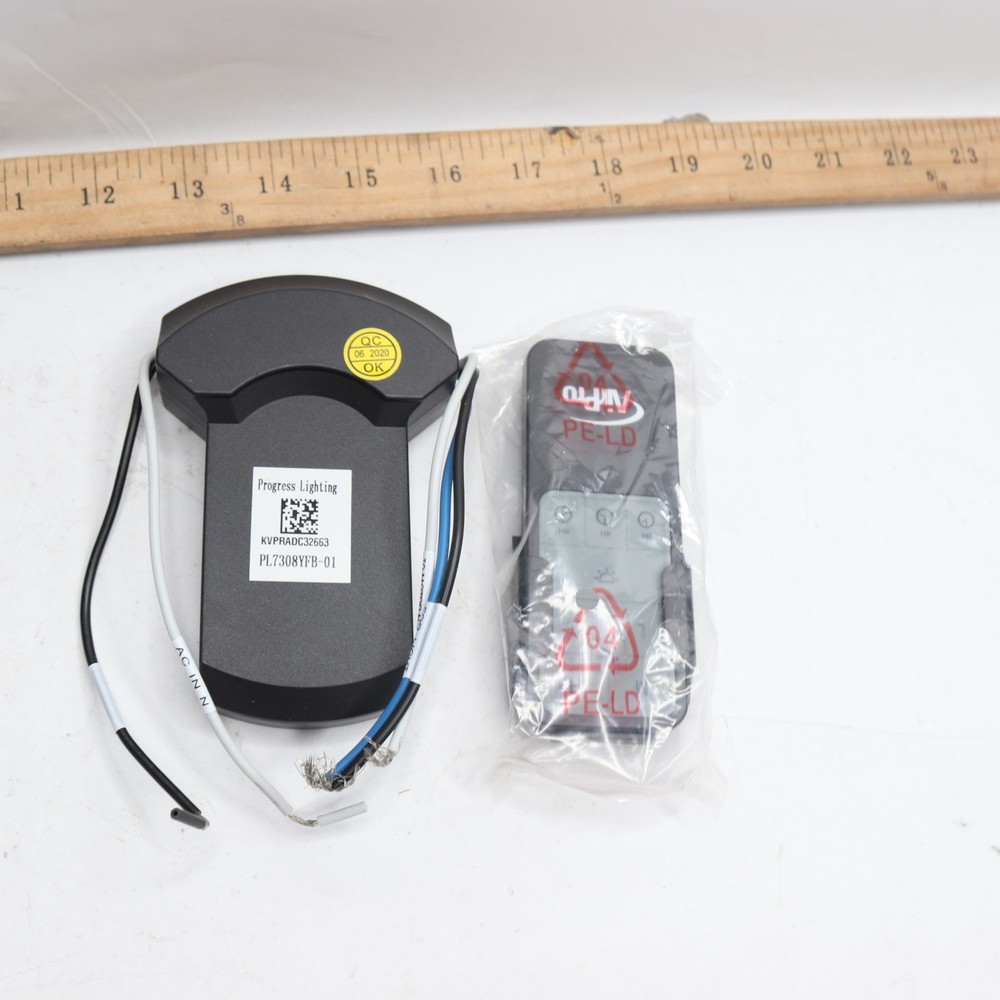 Progress Lighting Universal WiFi Remote Control AirPro Fan Control Black