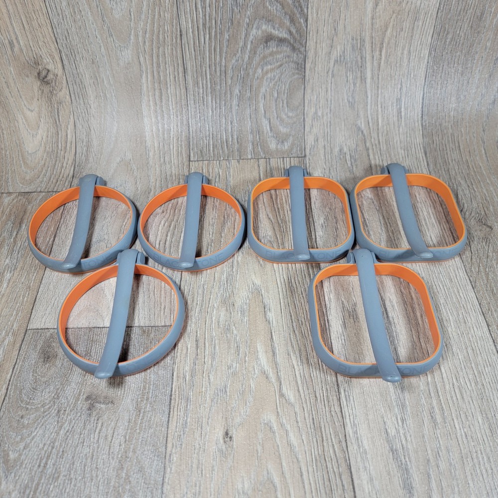 6x Blackstone Silicone Egg Rings Circle Square Griddle Breakfast Kitchen Cook