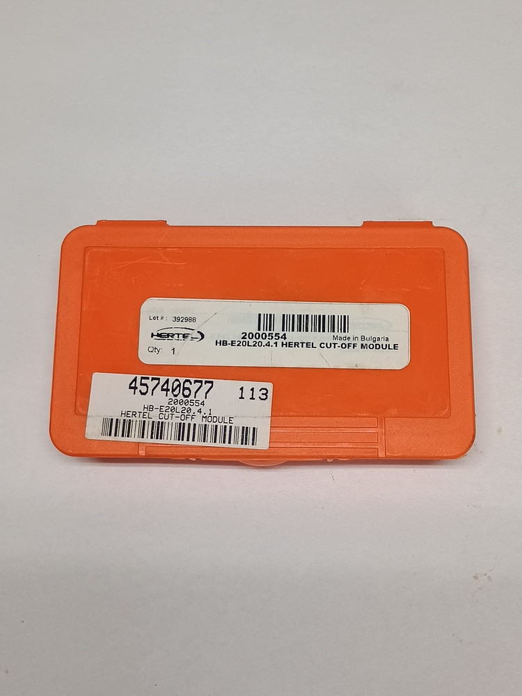 Hertel Cut Off Module HB-E20L 20.4.1 2000554