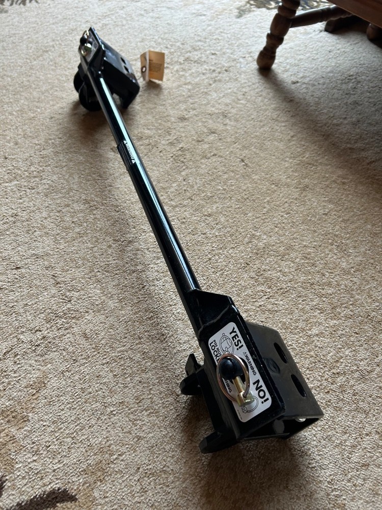 Roadmaster quick disconnect crossbar towbar bracket