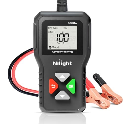 Car Battery Tester 6V 12V 24V Accurate Digital Auto Analyzer 100-2000 CCA