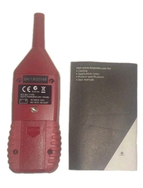 Amprobe SM-10 Digital Sound Meter - Tested Works