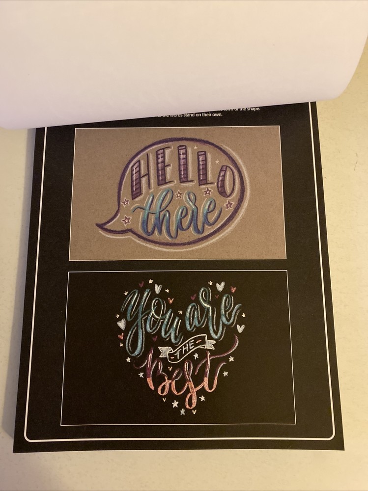 Crayola Creative Lettering Inspiration Pad 40 Pages Letter Art Tutorial Crafts