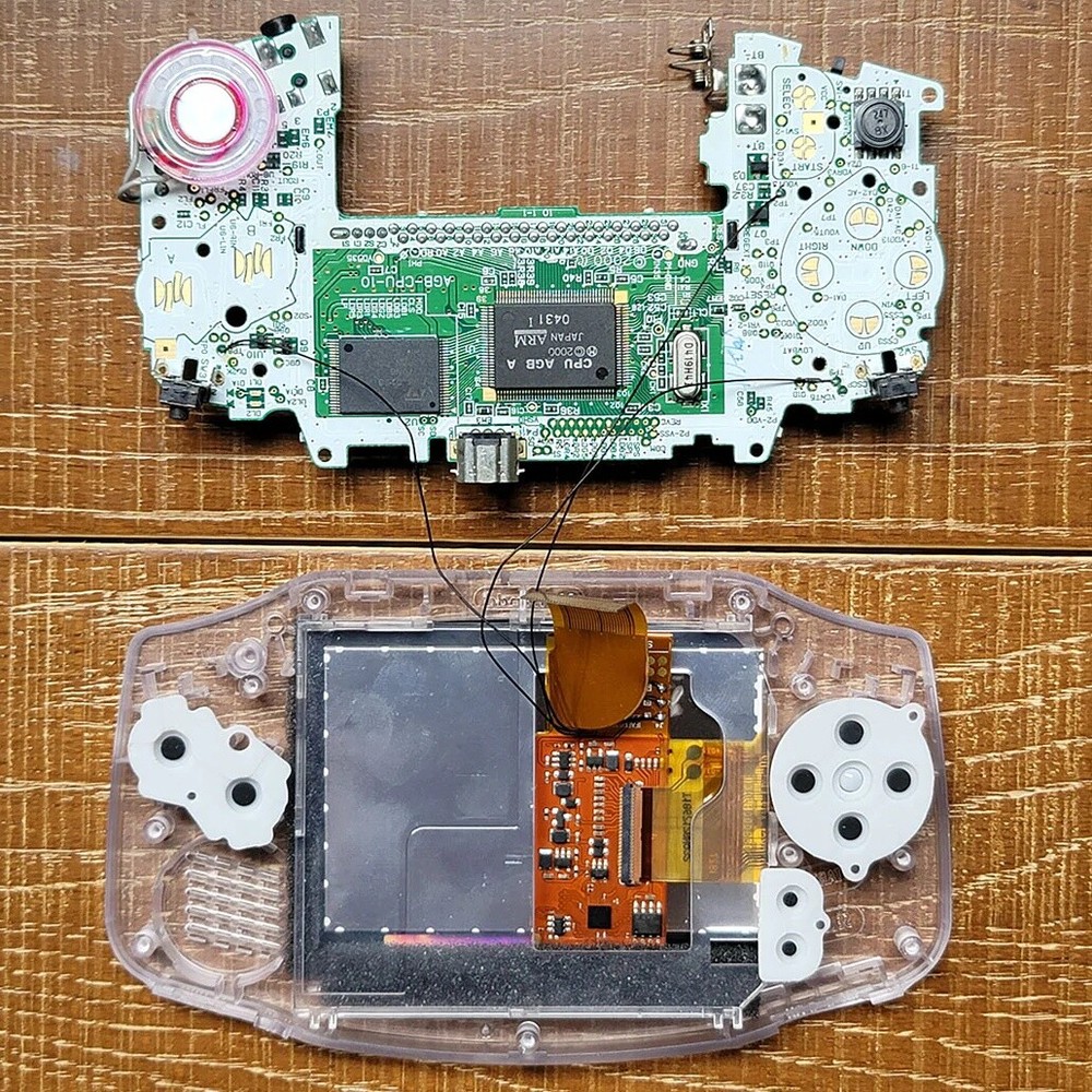 FunnyPlaying Gameboy Advance Laminated 3.0 IPS Backlight Kit with Shell GBA AGB