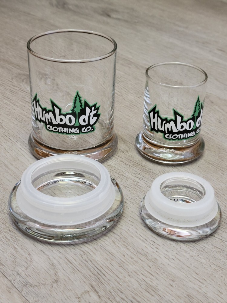 Humboldt Stash Jars Thick Glass.